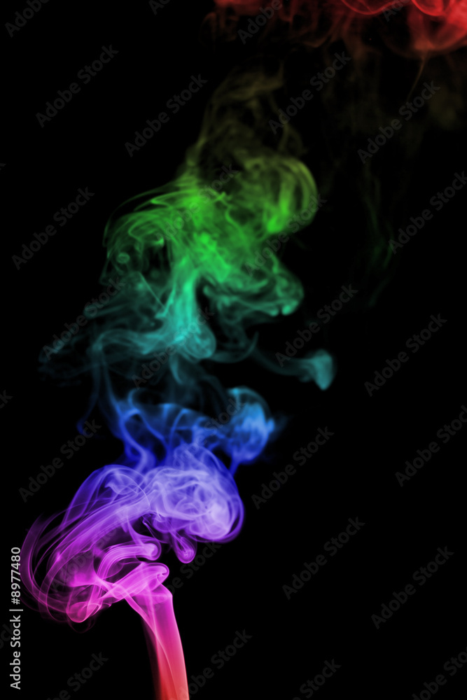 Color smoke