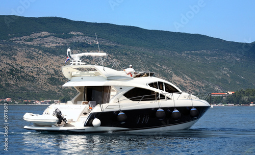 luxury boat, Montenegro © Mikael Damkier