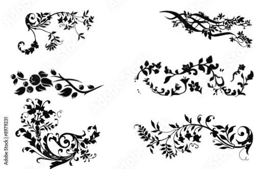 SET ELEMENTS FLORAUX