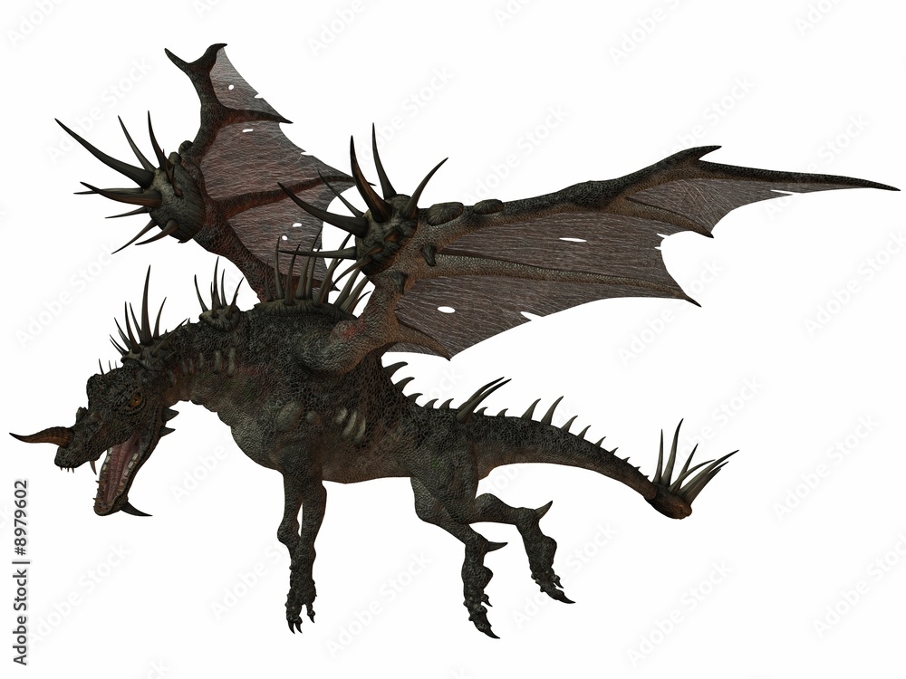 Fototapeta premium Fantasie Drache