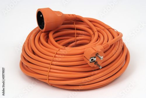Coiled Extension Cord photo