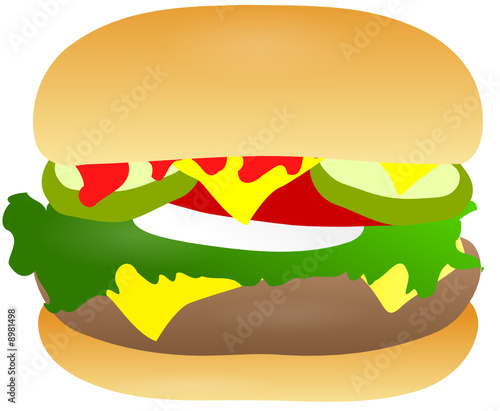 Hamburger dessin