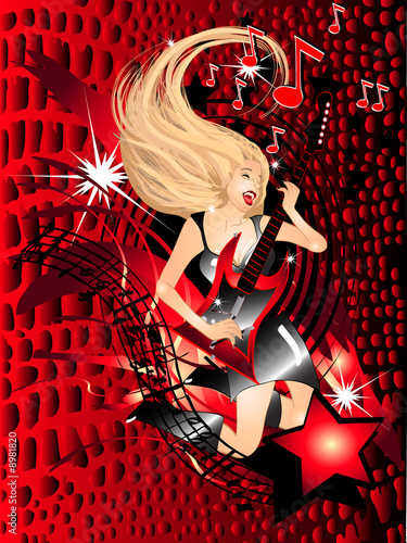 Graffiti Comic Woman