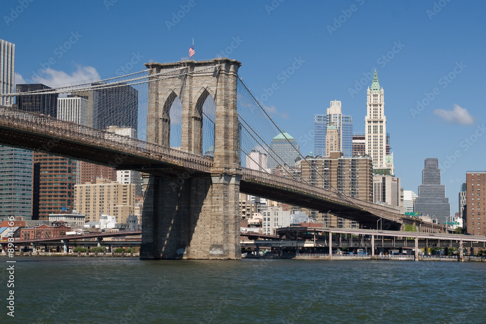 Obraz premium Most Brookliński