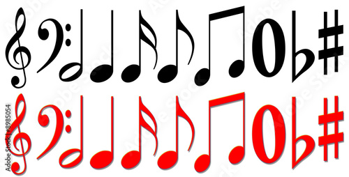 t-shirt art prints, musiknoten