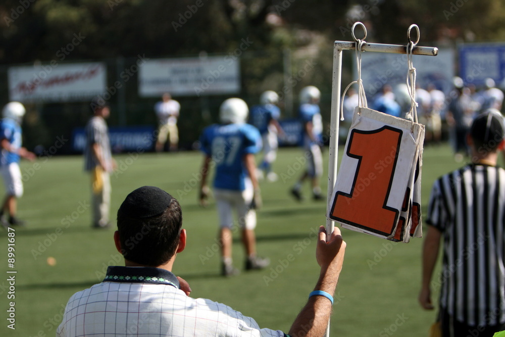 Obraz premium Pro Football Referee