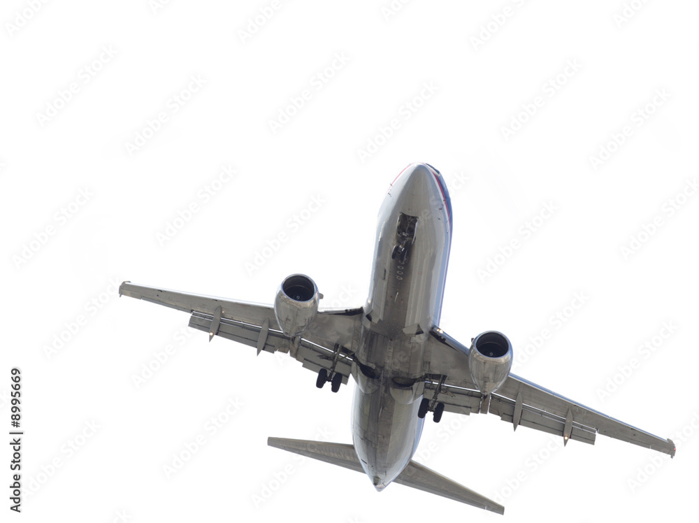 Airplane isolated on white Airplane isolated on white
