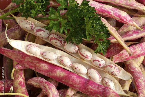 haricots à écosser