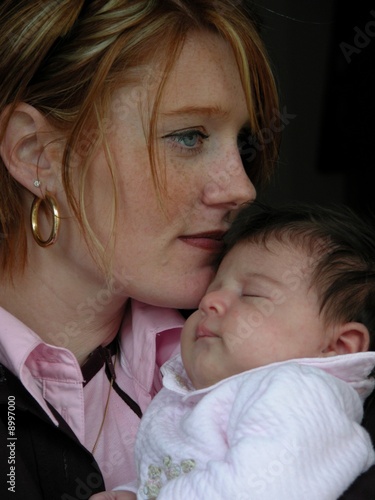 Obraz na plátně La mère et l'enfant 1