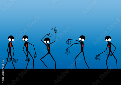 business zombie hintergrund