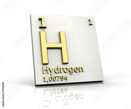 Hydrogen form Periodic Table of Elements