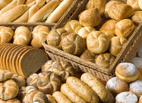 Obraz na płótnie Assortment of bakery goods