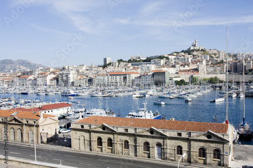 Fototapeta Naklejka Na Ścianę i Meble -  port de Marseille
