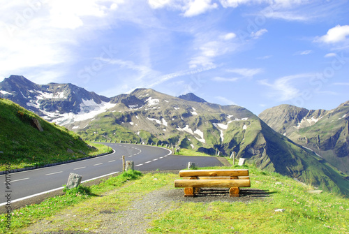 Bild auf Leinwand Grossglockner Hochalpenstrasse