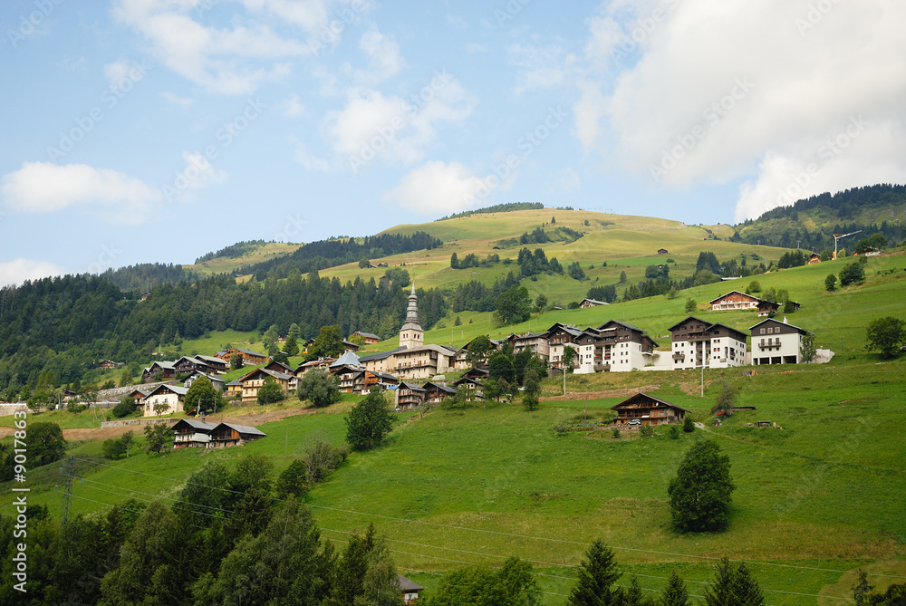 village de montagne