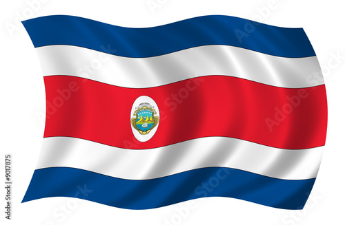 Costa Rica Fahne