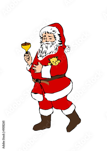 vektor Weihnachtsmann