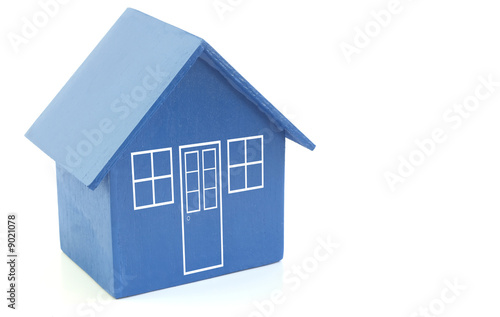 Model house with copy space