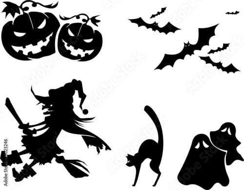 Halloween icons