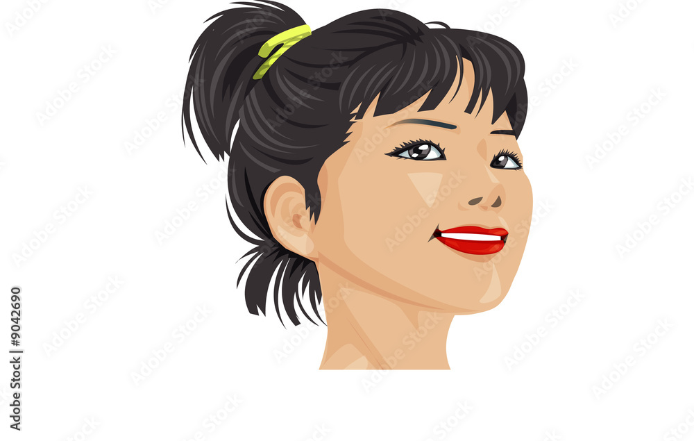 Visage féminin Visage féminin