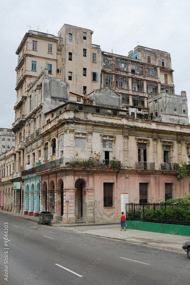 Old Houses of Havana, Cuba