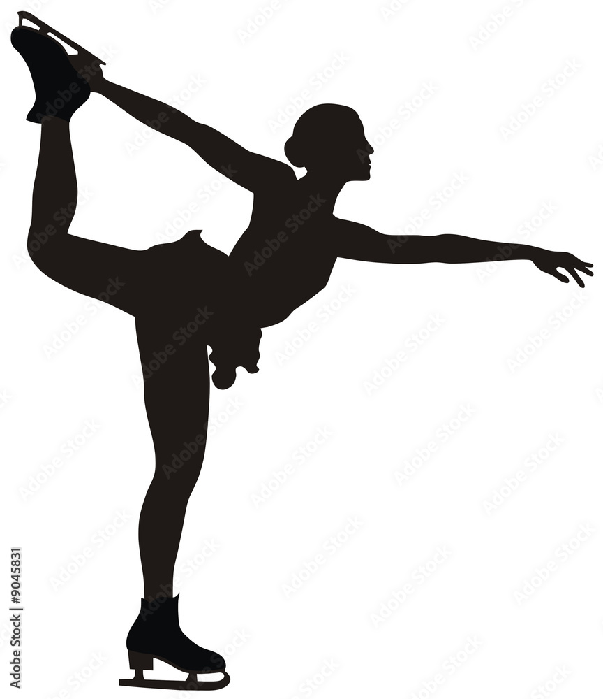 Fototapeta premium Figure skating