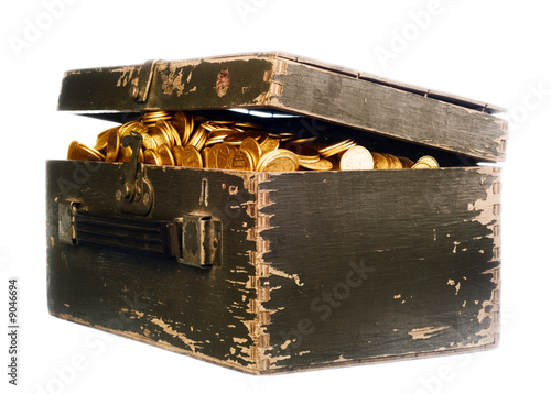 box full of money