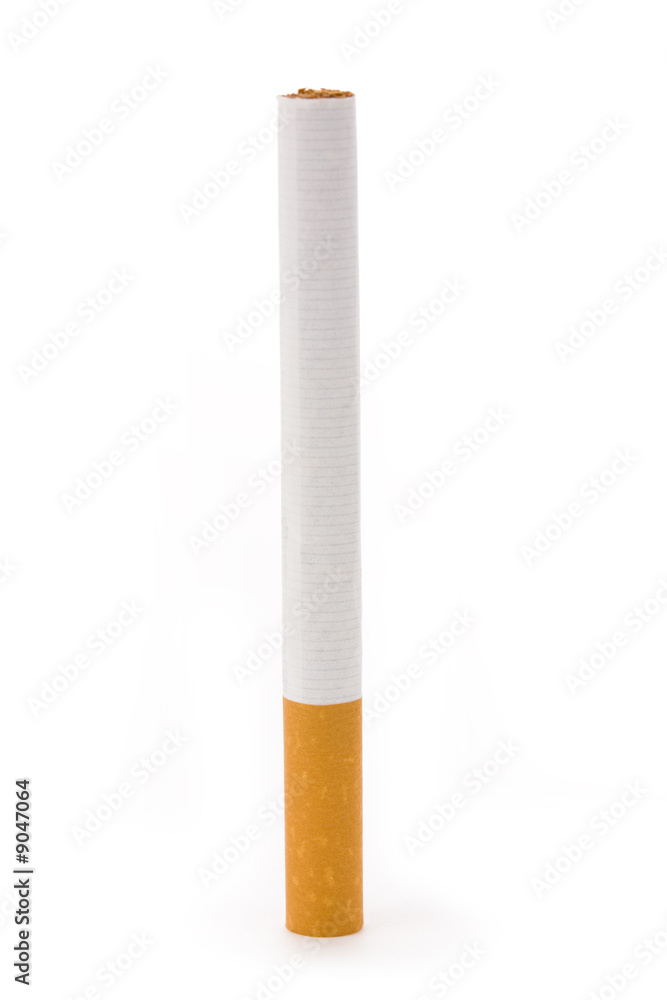 A Cigarette with white background A Cigarette with white background
