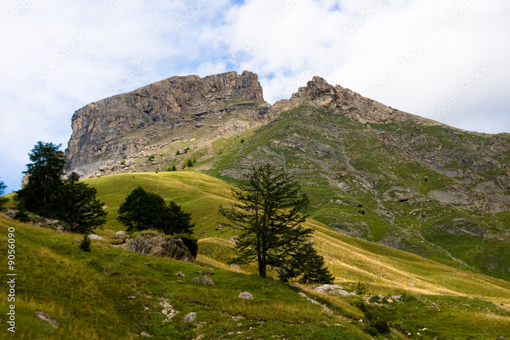 Paysage alpin (Mercantour)
