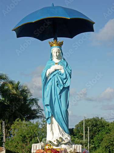 la Vierge au parasol, île de la Réunion photo