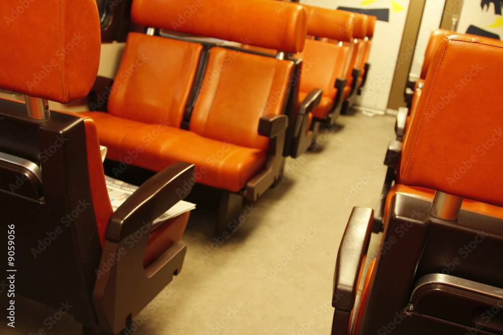 Inside the train Inside the train