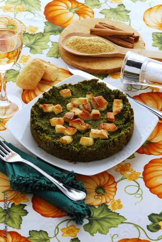 Torta all erba di San Pietro - Contorni della Lombardia photo