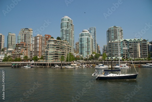 Vancouver from Granville Island