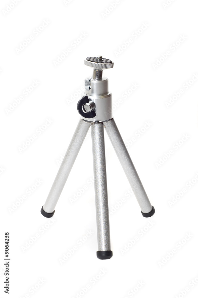 Tripod stand studio isolated over white Tripod stand studio isolated over white