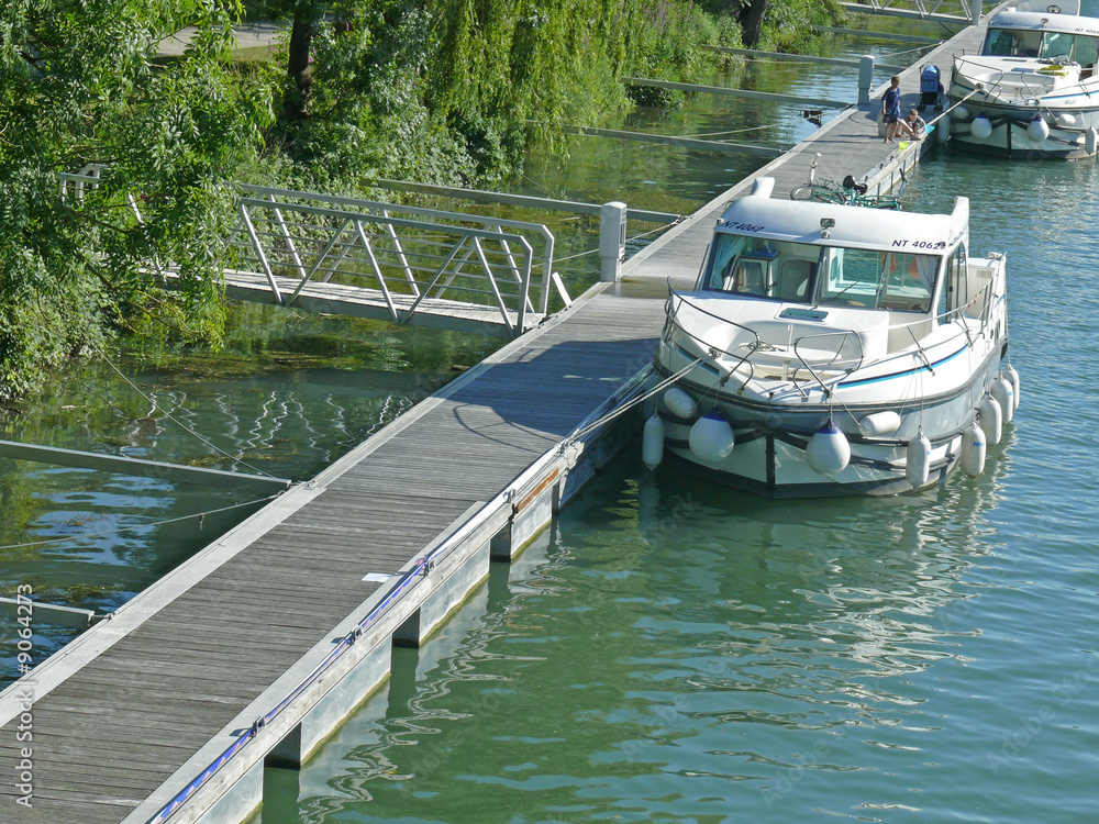 Obraz premium tourisme fluvial