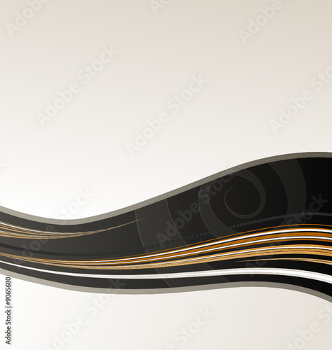 Earth tones abstract lines