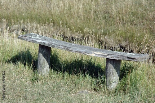 banc de bois