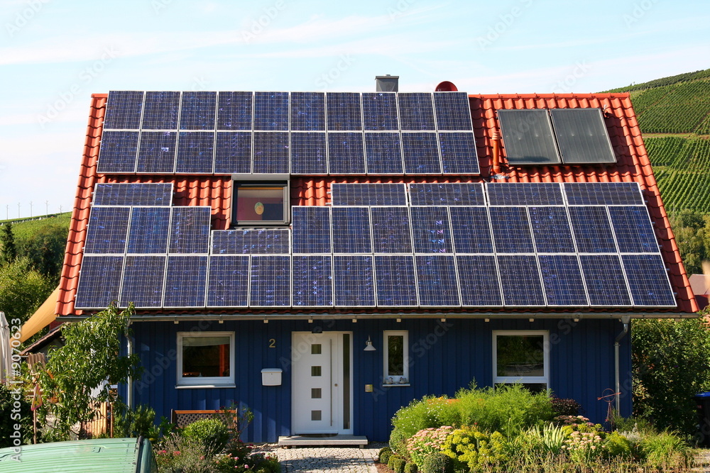 Fototapeta premium Energie solaire