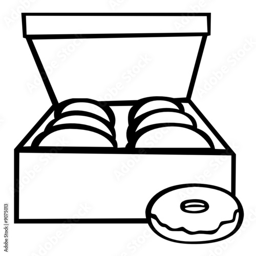 donut box