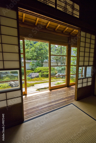 "Tatami" and "Shoji" the old Japanese room.