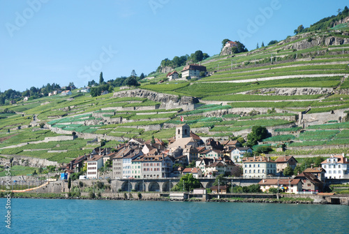 Village sur le léman