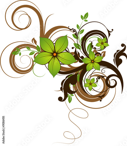 Floral abstraction