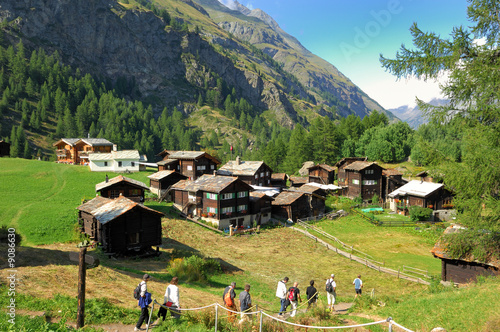 Hameau de montagne - Zermatt - Alpes