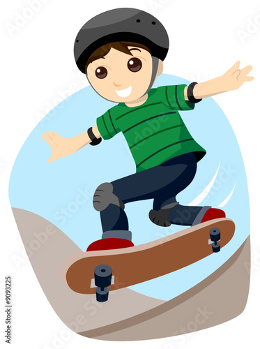 Skateboarding