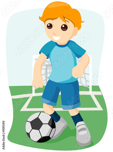 Playing Soccer
