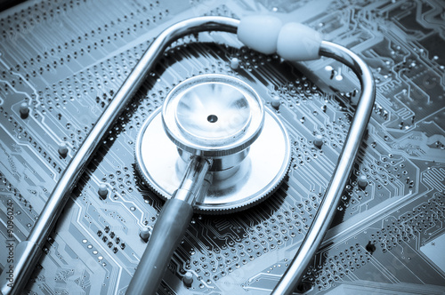 Stethoscope and circuit board