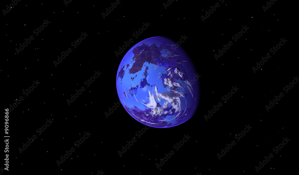 Alien World In Space 5 Alien World In Space 5