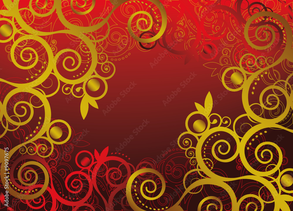Vector background Flower frame Vector background Flower frame