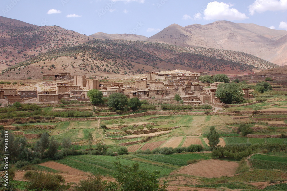 Vallee du Haut-Atlas ; Maroc