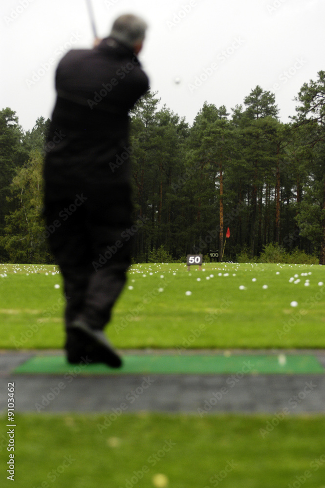 Obraz premium golf court
